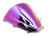 Suzuki Gsxr 600 750 Iridium Rainbow Double Bubble Windscreen Shield 2011-2012